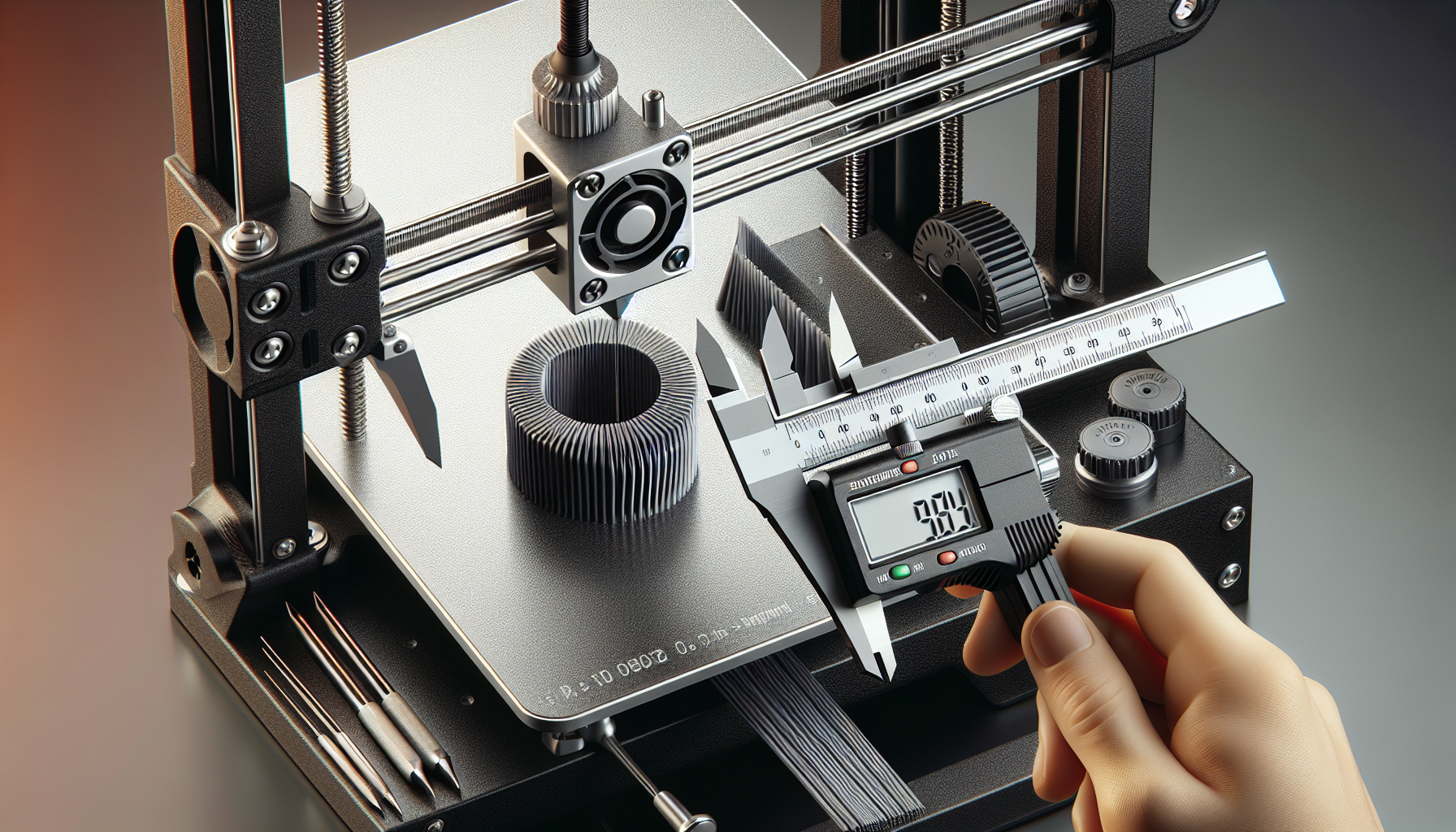 3D printer calibration setup